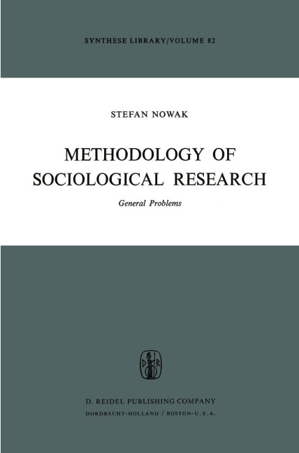 Methodology of Sociological Research: General Problems