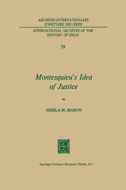 Montesquieus Idea of Justice