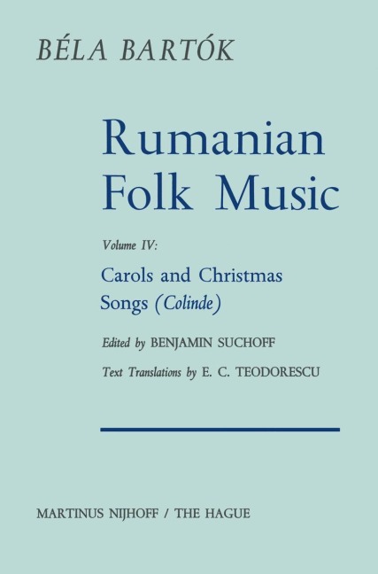 Rumanian Folk Music: Carols and Christmas Songs (Colinde)