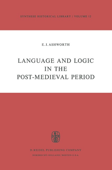Language and Logic in the Post-Medieval Period