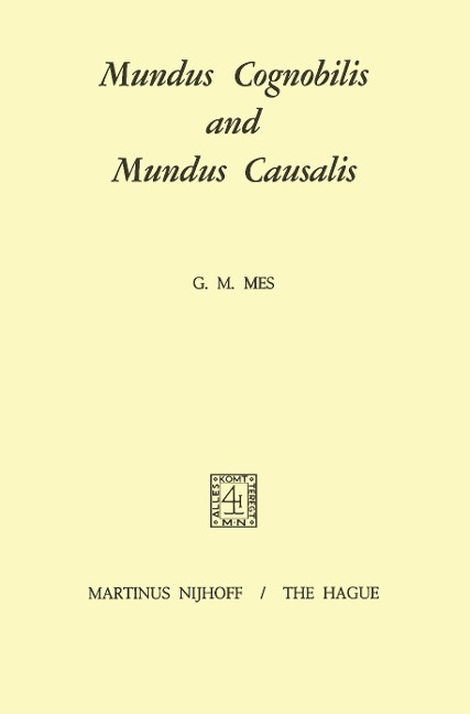 Mundus Cognobilis and Mundus Causalis