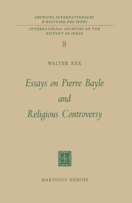 Essays on Pierre Bayle and Religious Controversy