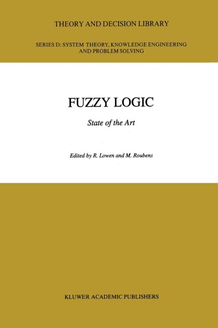 Fuzzy Logic: State of the Art