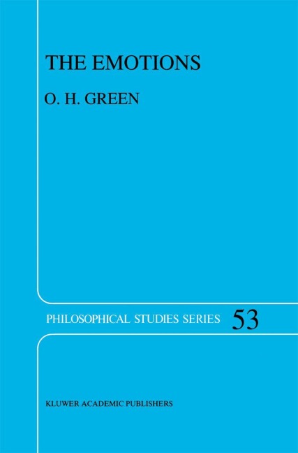 The Emotions: A Philosophical Theory