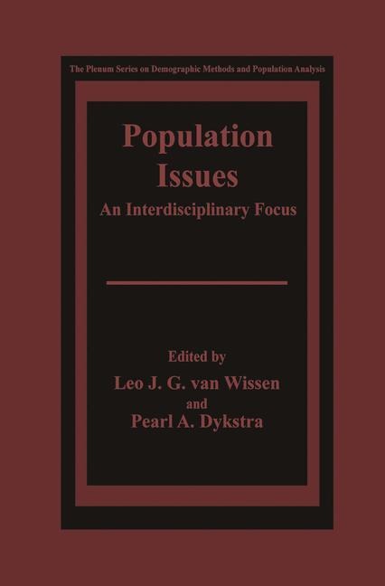 Population Issues: An Interdisciplinary Focus