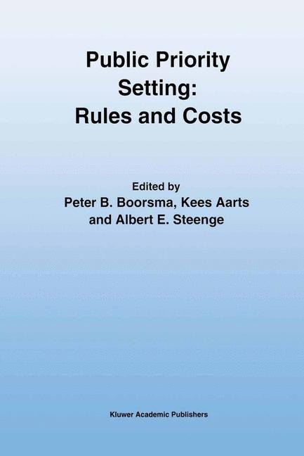 Public Priority Setting: Rules and Costs