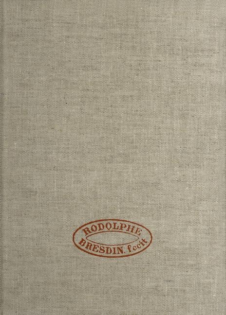 Rodolphe Bresdin: Volume I Monographie en Trois Parties