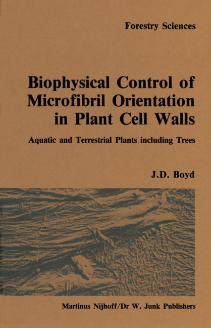 Biophysical control of microfibril orientation in plant cell walls: Aquatic and terrestrial plants including trees