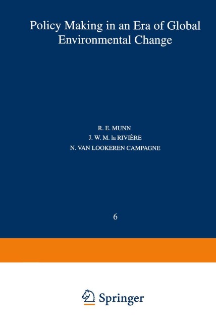 Policy Making in an Era of Global Environmental Change