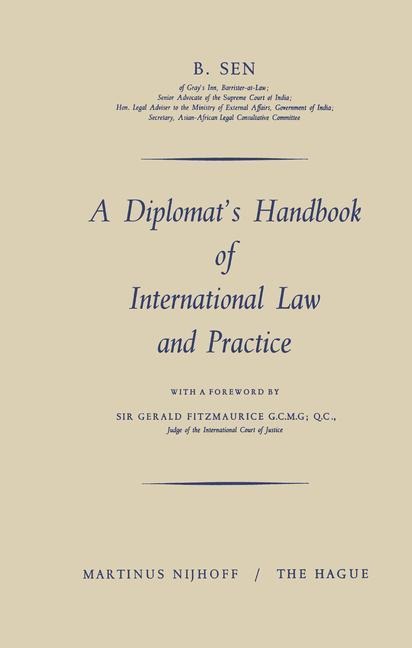 A Diplomats Handbook of International Law and Practice