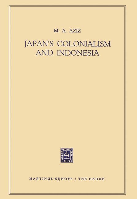 Japans Colonialism and Indonesia