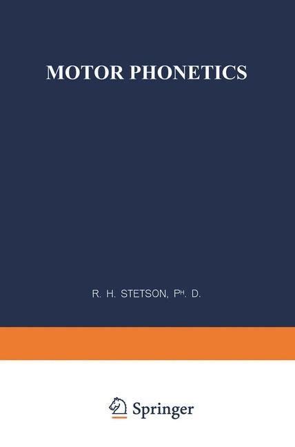 Motor Phonetics: A Study of Speech Movements in Action