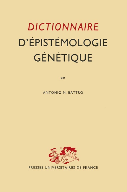 Dictionnaire Dépistémologie Génétique