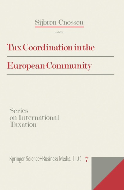 Tax Coordination in the European Community