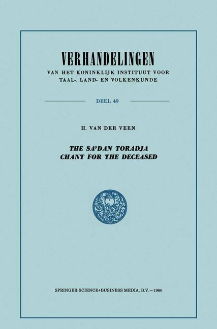 The Sa'dan Toradja Chant for the Deceased