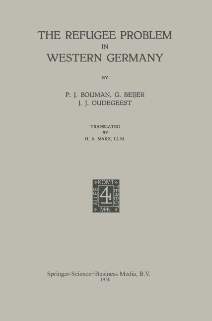 The Refugee Problem in Western Germany