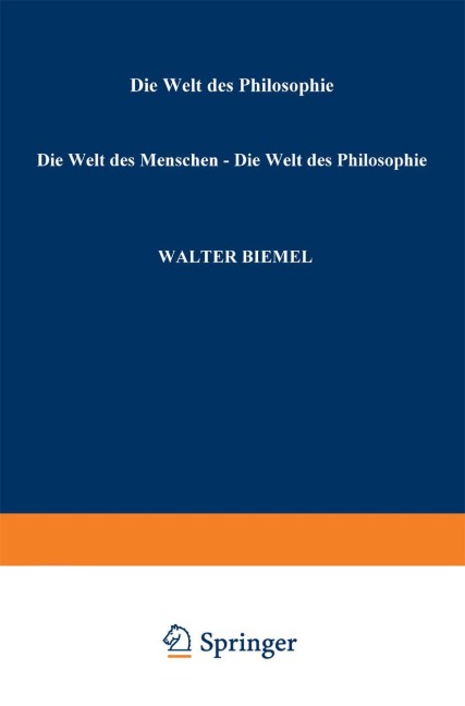 Die Welt des Menschen - Die Welt der Philosophie: Festschrift für Jan Pato¿ka