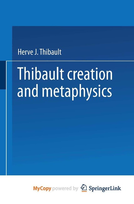 Creation and Metaphysics: A Genetic Approach to Existential Act