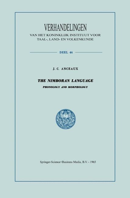 The Nimboran Language: Phonology and Morphology