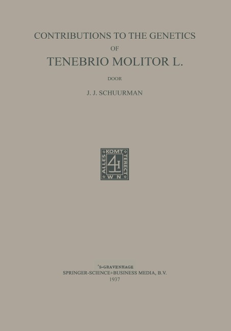 Contributions to the Genetics of Tenebrio Molitor L