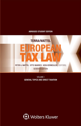 Terra/Wattel - European Tax Law General topics and direct taxation