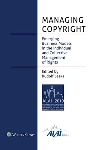Managing Copyright Emerging Business Models in the Individual and Collective Management of Rights