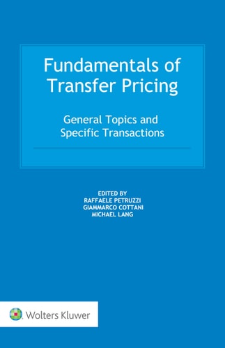 Fundamentals of Transfer Pricing General Topics and Specific Transactions