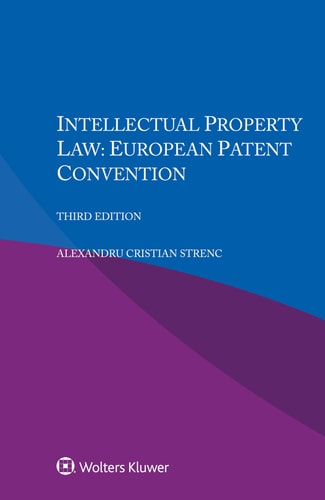 Intellectual Property Law European Patent Convention