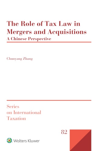 The Role of Tax Law in Mergers and Acquisitions A Chinese Perspective