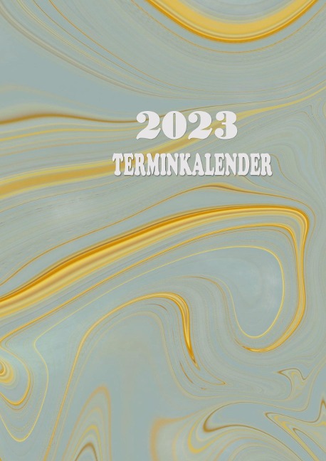 2023 TERMINKALENDER: Tägliche und stündliche Zeitpläne mit 15-Minuten-Schritten 2-seitiger Monatskalender (Geschenke für den Schönheitssalon)