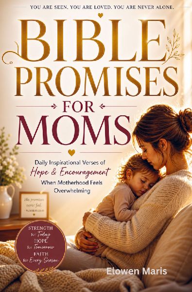 BIBLE PROMISES FOR MOMS: Daily Inspirational Verses of Hope & Encouragement When Motherhood Feels Overwhelming
