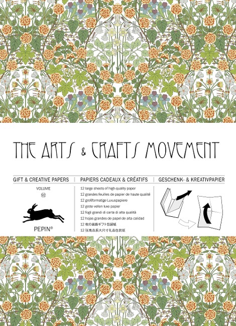 Arts & Crafts Movement: Gift & Creative Paper Book Vol. 92