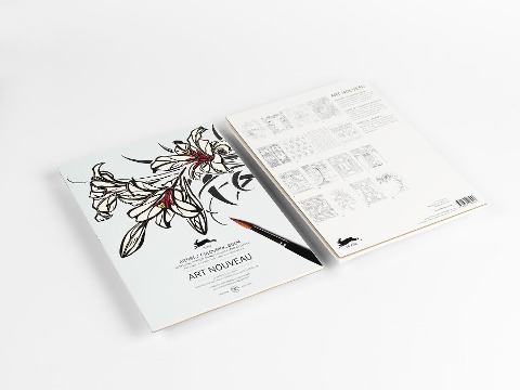 Art Nouveau: Artists' Colouring Book