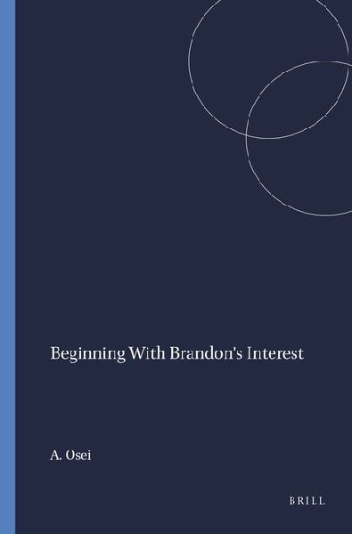 Beginning with Brandon's Interest