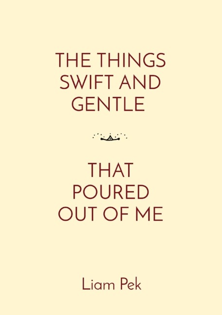 The Things Swift and Gentle That Poured Out of Me
