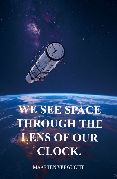 We see Space through the lens of our Clock. Observer-dependent Space observations.