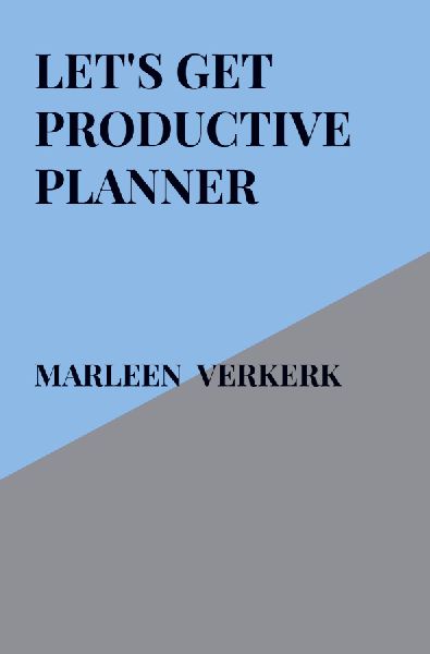 Lets Get Productive Planner