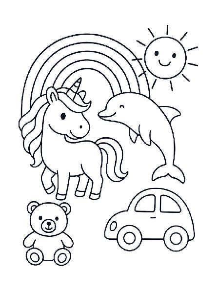 coloring book / colouring book / kleurboek /  libro para colorear / malbuch