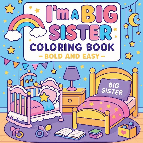 Im a Big Sister Coloring Book