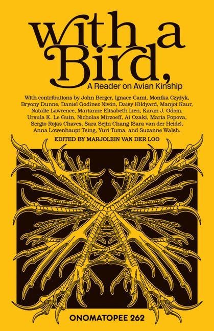 With a bird