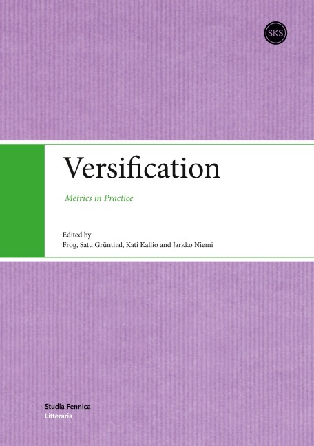 Versification: Metrics in Practice