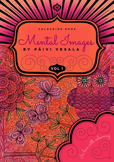 Mental Images vol 1 colouring book: Paperback version