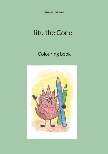 Iitu the Cone: Colouring book