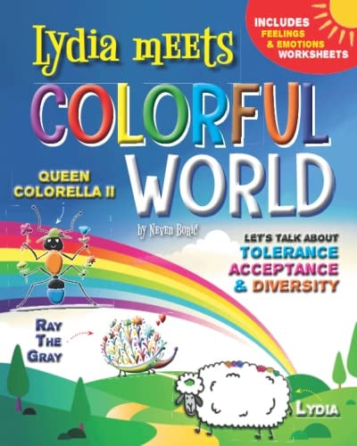 Lydia Meets Colorful World Let's Talk about TOLERANCE, ACCEPTANCE & DIVERSITY