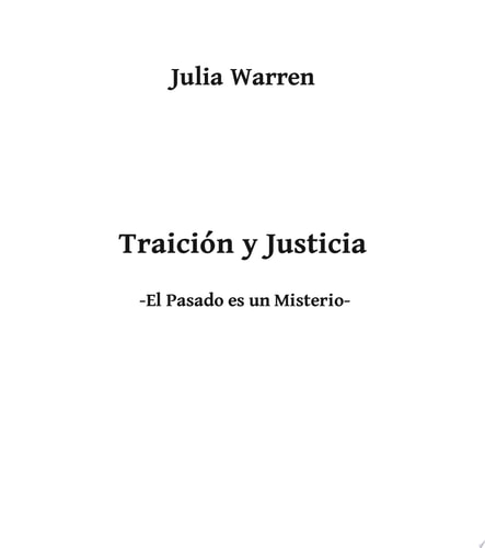 Traición Y Justicia