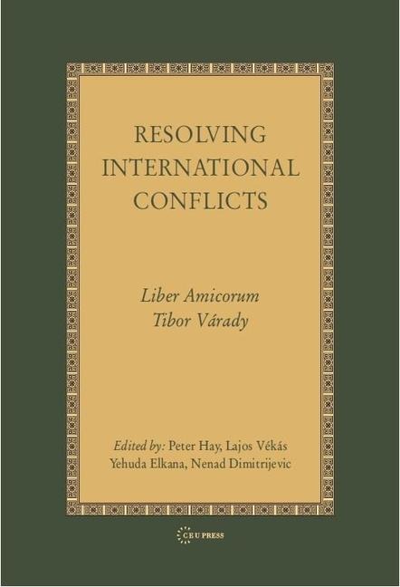 Resolving International Conflicts