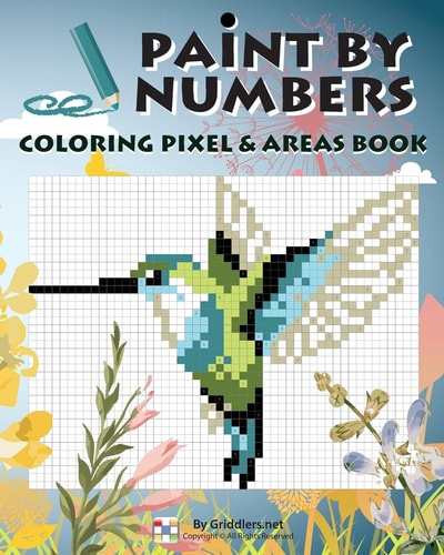 Paint By Numbers Coloring Pixel & Areas Book