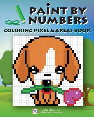 Paint by Numbers Coloring Pixel and Areas Book