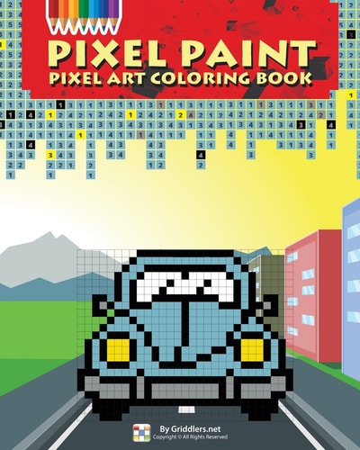 Pixel Paint Pixel Art Coloring Book