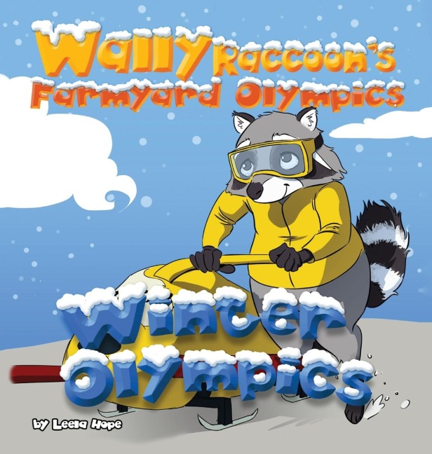 Wally Raccoons Farmyard Olympics - Winter Olympics